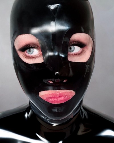 Latex hood little - latex, rubber
