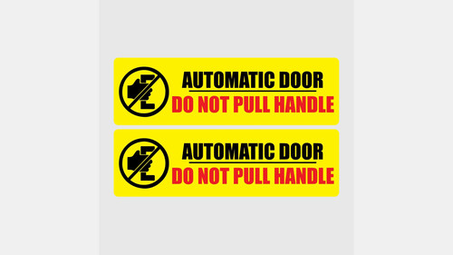 Automatic door dont - automatic,