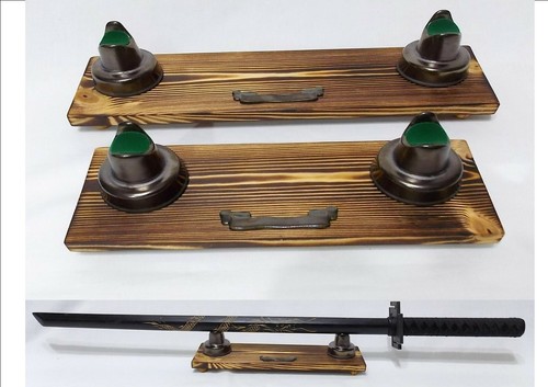 Sword stand samurai wood - stand,