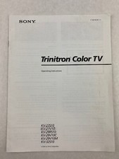 Sony trinitron color - color, tv