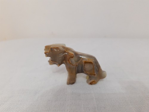 Small vintage lion figurine - small,
