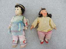 ANTIQUE Oriental Girl Dolls -