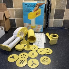 Ronco The Magic Piper 1977 Battery Operated Cookie Machine Boxed VINTAGE WORKING