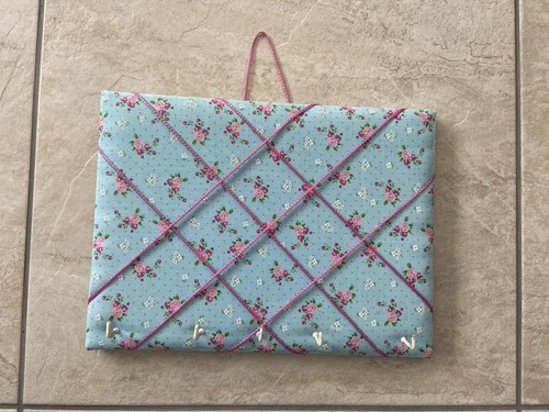 Handmade floral memo board - handmade,
