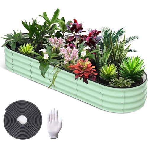 Metal raised garden - raised, bed