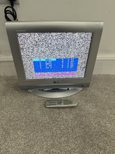 LG Flatron Model RZ-15LA32 Retro Vintage Gaming Caravan 15” TV + Remote Working