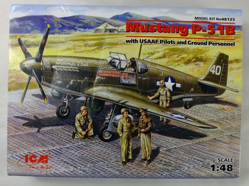 Icm mustang 51b with - icm, p-51b