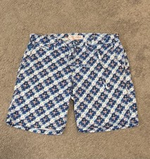 Men’s Eight X Shorts Hovercraft Printed Blue Polka Dots Size 32