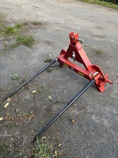 Bale Spike A-Frame Cat 2 Twin Tine 3 Point Linkage CE Approved Transport Fork