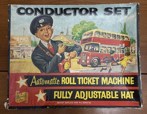 Vtg berwick toy bus conductor - vtg,