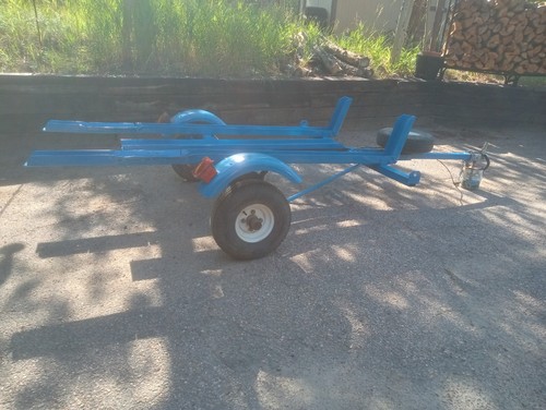 Rail motorcycle trailer - 3,