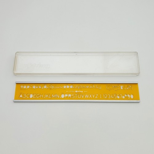 Vintage rotring iso lettering - rotring,