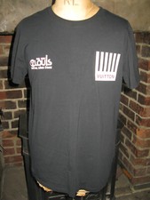 Louis Vuitton LV Collaboration Patch Print Short Sleeve T-Shirt Top Black M L XL