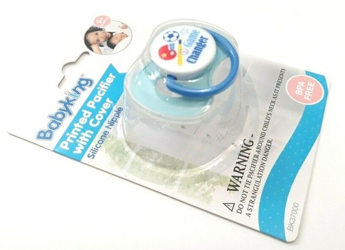 Baby king blue sports - blue, pacifier