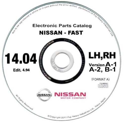 2014 nissan fast - 2014, epc