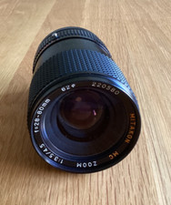 Vintage Mitakon MC Zoom lens 28-80mm f/3.5-4.5 made in Japan, vgc