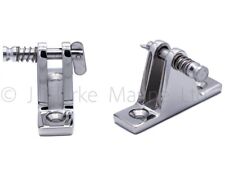 Bimini straight deck hinge