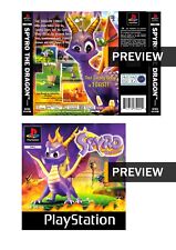 Spyro The Dragon - PlayStation PS1 Replacement Inlay Covers