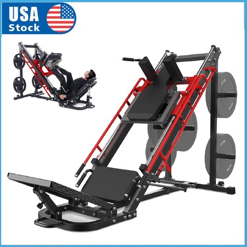 Leg press hack squat machine - press,