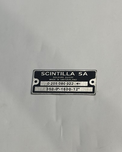 Data plate scintilla shield - ,