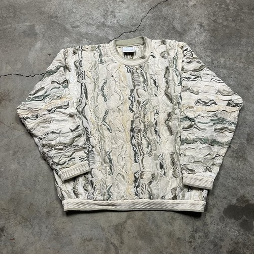 Vintage coogi knit sweater - 3d,