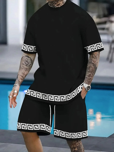 Men piece set summer - 2-piece,