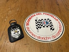 Alfetta Racing Keyfob Junior Zagato Alfa Romeo Ferrari & Scuderia Del Portello