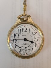 Hamilton pocket watch - hamilton,