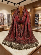 New Pashmina Silk Blend Shawl