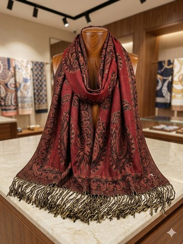 New pashmina silk blend shawl - pashmina,