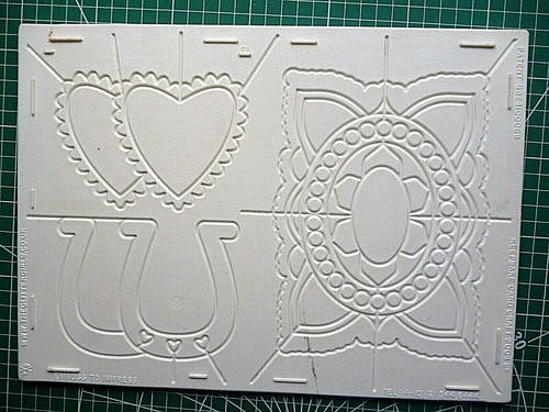 Glitter girls embossing boards - embossing,