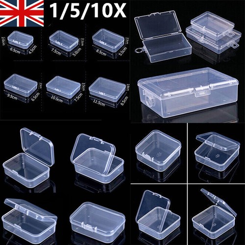 10pcs square clear plastic - square,