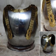 Medieval Napoleonic Steel Cuirass 18 Gauge Steel, Ideal for Re-enactment or LARP