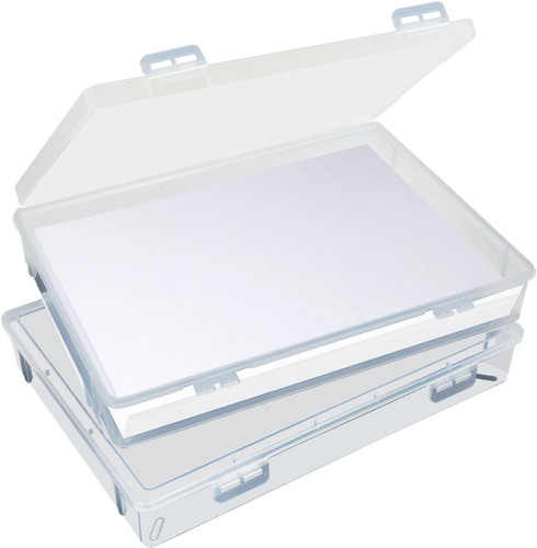 Pack clear storage box - clear, a4
