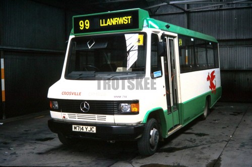 35mm slide crosville mercedes - 35mm,