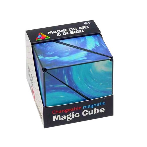 Magic cube shashibo shape - cube,