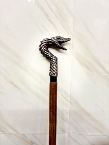 Antique finish dragon - antique, head