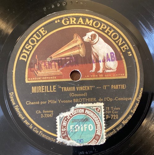Yvonne brothier 78 rpm - yvonne,