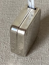 Mini Silver Tape Measure - Silver Small Tape Measure - Fabulous - collectible 