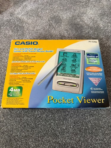 Casio s460 pocket - pocket, viewer