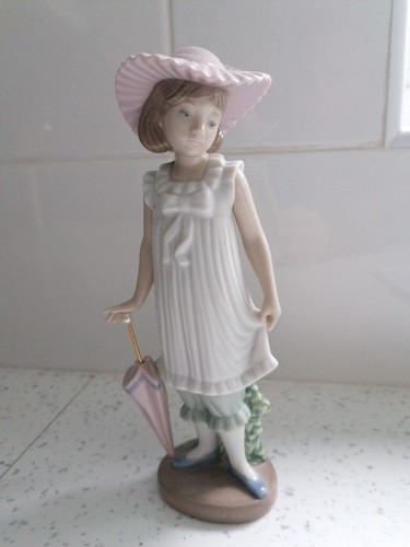Lladro nao girl with - lladro,