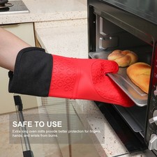 Oven Glove With Inner Cotton