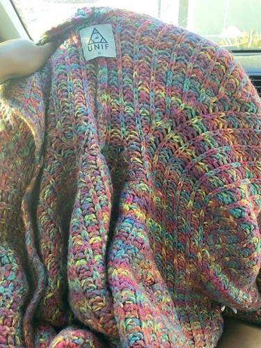Unif raya rainbow cardigan - raya,