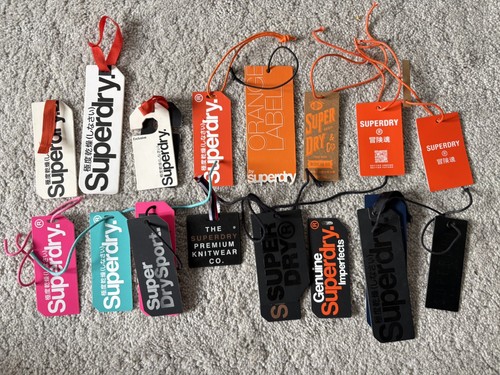 Superdry clothing labels - superdry,