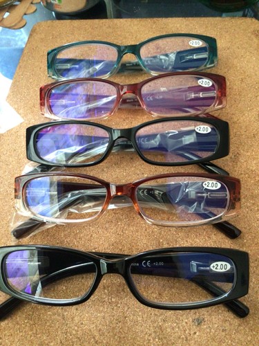 Five pack reading glasses - pack,