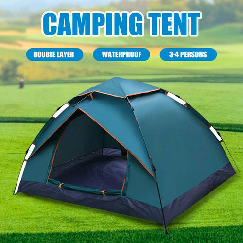 Full automatic man camping - man,