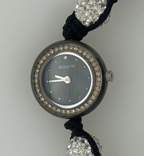 Accurist Charmed Bracelet Ladies Watch Sparkle Mother of Pearl Dial Ref: LB461BB