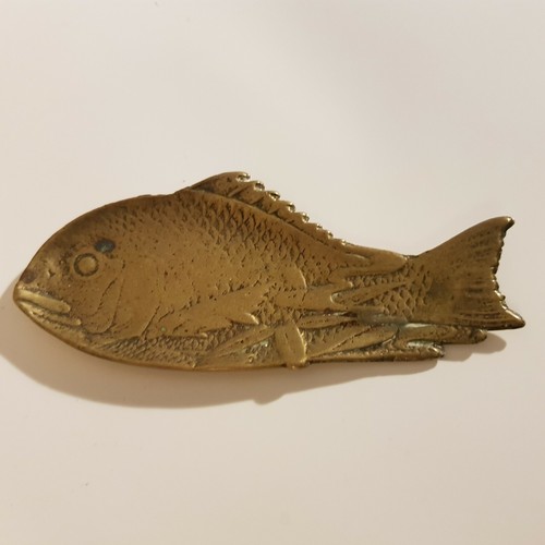 Antique brass figural - , cod