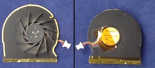 Left fan apple powerbook - fan,