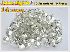100 Chandelier Light Crystals